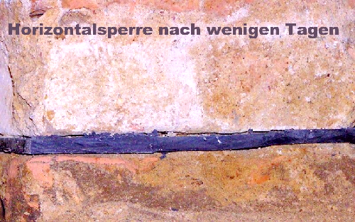 Mauerwerkstrockenlegung